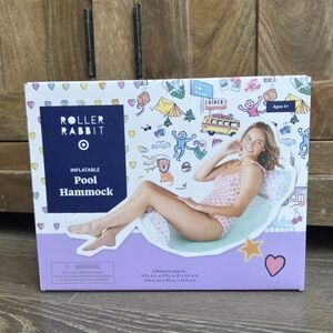 Roller Rabbit x Target Inflatable Pool Hammock